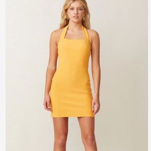 Bec + Bridge - Ariel Mini Dress - Mango - Size 4